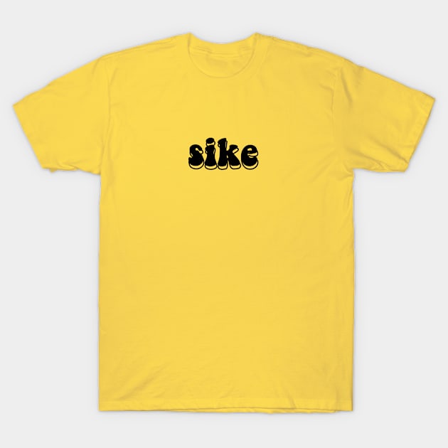 sike double layered T-Shirt by flowercities